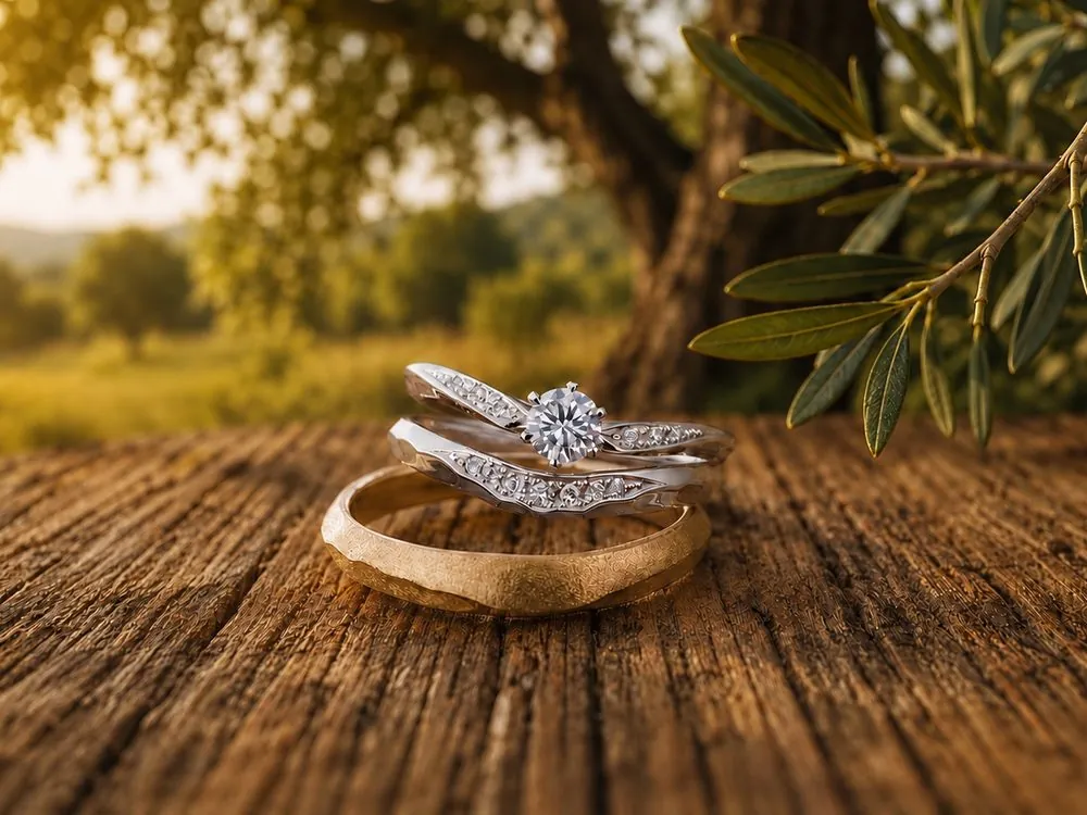 オリーブ コレクションの結婚指輪